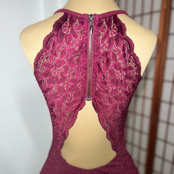 Speechless Lace Back Cocktail Dress - Picture 2 of 7